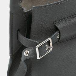 Celine Grey Nano Leather Big Bucket Bag
