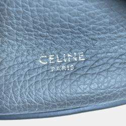 Celine Grey Nano Leather Big Bucket Bag