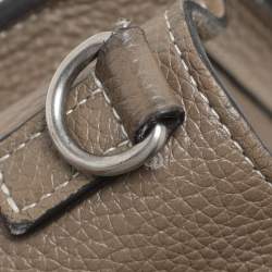 Celine Taupe Leather Nano Luggage Tote