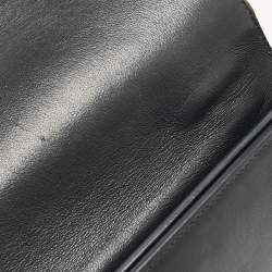 Celine Tricolor Leather Small Trapeze Top Handle Bag