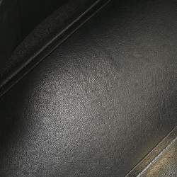 Celine Tricolor Leather Small Trapeze Top Handle Bag