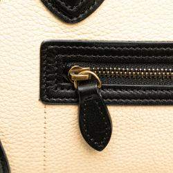 Celine Multicolor Nano Nubuck and Calfskin Luggage Tote