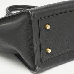 Celine Black Leather Mini Tie Tote