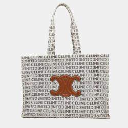 Celine Brown Large Triomphe Cabas Thais All Over Tote
