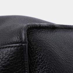 Celine Black Medium Supple Grained Calfskin Big Bag