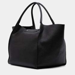 Celine Black Medium Supple Grained Calfskin Big Bag
