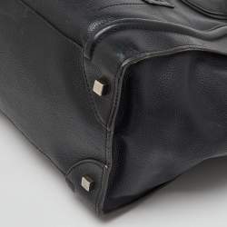 Celine Black Leather Mini Luggage Tote