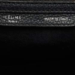 Celine Black Leather Mini Luggage Tote