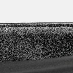 Celine Black Matelasse Goatskin Monochrome Chain Shoulder Bag