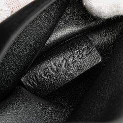 Celine Black Matelasse Goatskin Monochrome Chain Shoulder Bag
