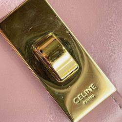 Celine Pink Small Calfskin Besace 16 Crossbody