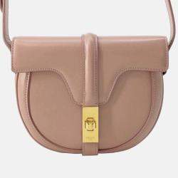 Celine Pink Small Calfskin Besace 16 Crossbody