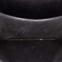 Pre Owned Celine Black Small Calfskin Classic Box