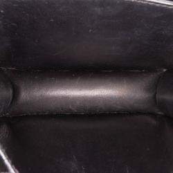 Pre Owned Celine Black Small Calfskin Classic Box