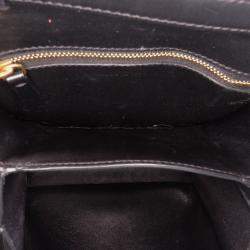 Pre Owned Celine Black Small Calfskin Classic Box