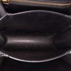 Pre Owned Celine Black Small Calfskin Classic Box