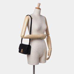 Pre Owned Celine Black Small Calfskin Classic Box