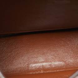 Celine Brown Python Small Trotteur Crossbody Bag