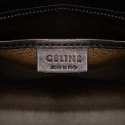 Celine Multicolor Nano Leather Luggage Tote