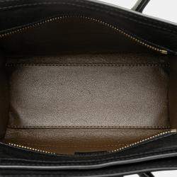 Celine Multicolor Nano Leather Luggage Tote