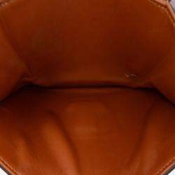 Celine Brown Classique Coated Canvas Triomphe Crossbody