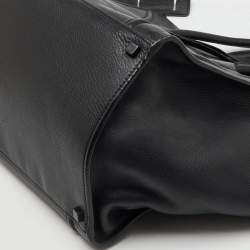 Pre Owned Celine Black Leather Large Phantom Luggage Tote