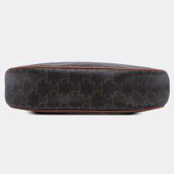 Celine Triomphe Coated Canvas Ava Shoulder Bag