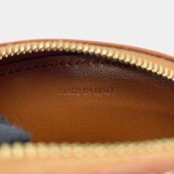 Celine Cuir Triomphe Oval Brown Leather Purse Shoulder Bag