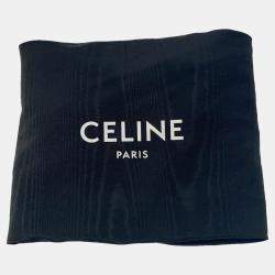 Celine Triomphe Large Cabas Thais Tote Bag Khaki Canvas Leather Size Large