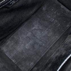 Celine Luggage Shopper Black Leather Size Micro