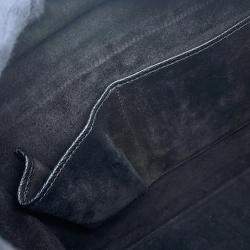 Celine Luggage Shopper Black Leather Size Micro