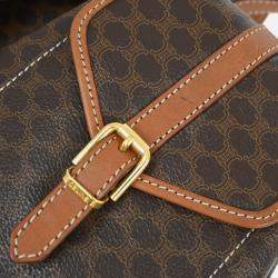 Celine Brown Macadam Twin Backpack