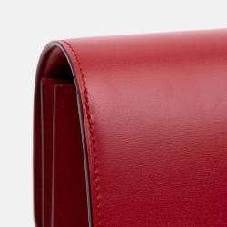 Celine Red Small Calfskin Classic Box