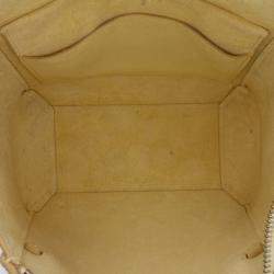 Celine Yellow Micro Grained Calfskin Belt Bag