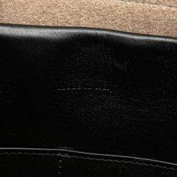 Celine Beige/Black Mini Felt Handbag