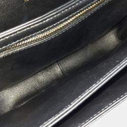 Celine Black Leather Triumph Medium Bag