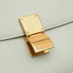 Celine Green Medium Calfskin Classic Box