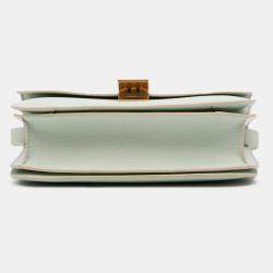 Celine Green Medium Calfskin Classic Box