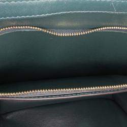 Celine Green Medium Calfskin Classic Box