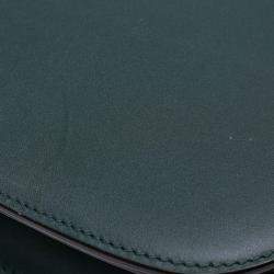 Celine Green Medium Calfskin Classic Box