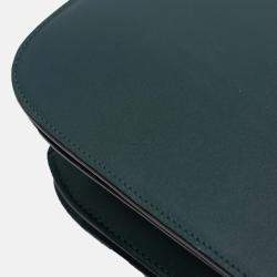 Celine Green Medium Calfskin Classic Box
