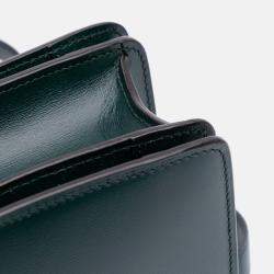 Celine Green Small Calfskin Classic Box