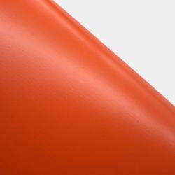 Celine Triomphe Claude Orange Shiny Calfskin Shoulder Bag