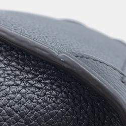 Celine Black Leather Nano Luggage Shopper Tote