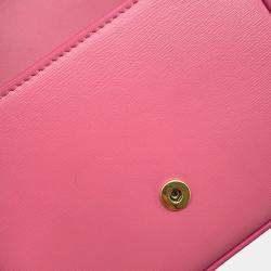 Celine Triomphe Mini Claude Pink Leather Shoulder Bag