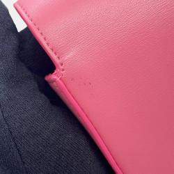 Celine Triomphe Mini Claude Pink Leather Shoulder Bag