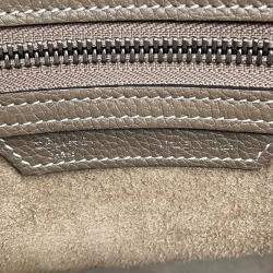 Celine Luggage Micro Shopper Suri Leather