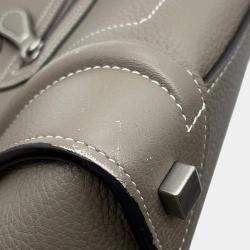 Celine Luggage Micro Shopper Suri Leather