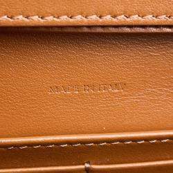 Celine Triomphe Chain shoulder Bag Brown Pvc Leather