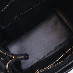 Celine Black Mini Calfskin Luggage Tote